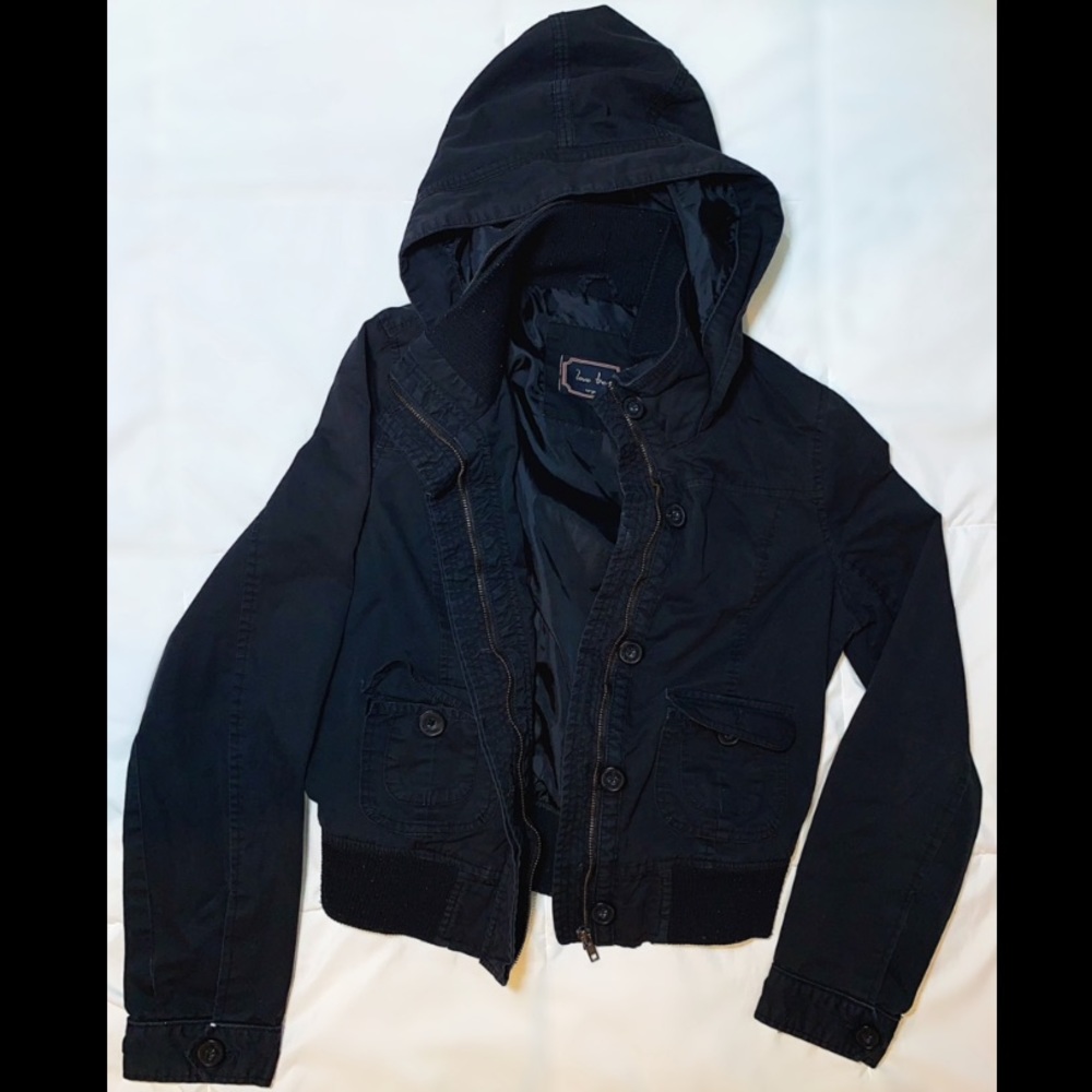 Black Cargo Jacket